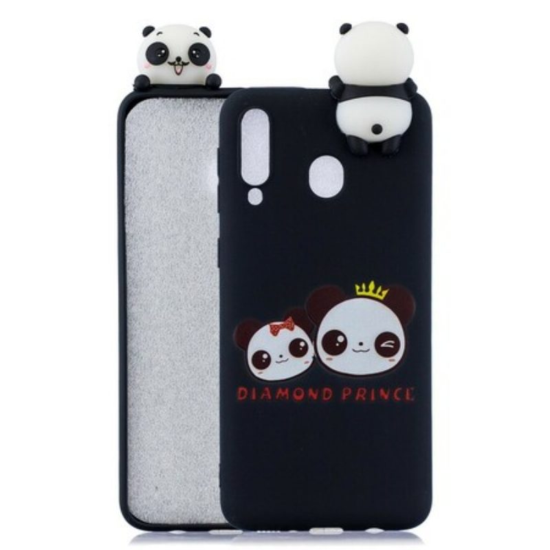 Hoesje voor Samsung Galaxy A40 3d Panda De Prins