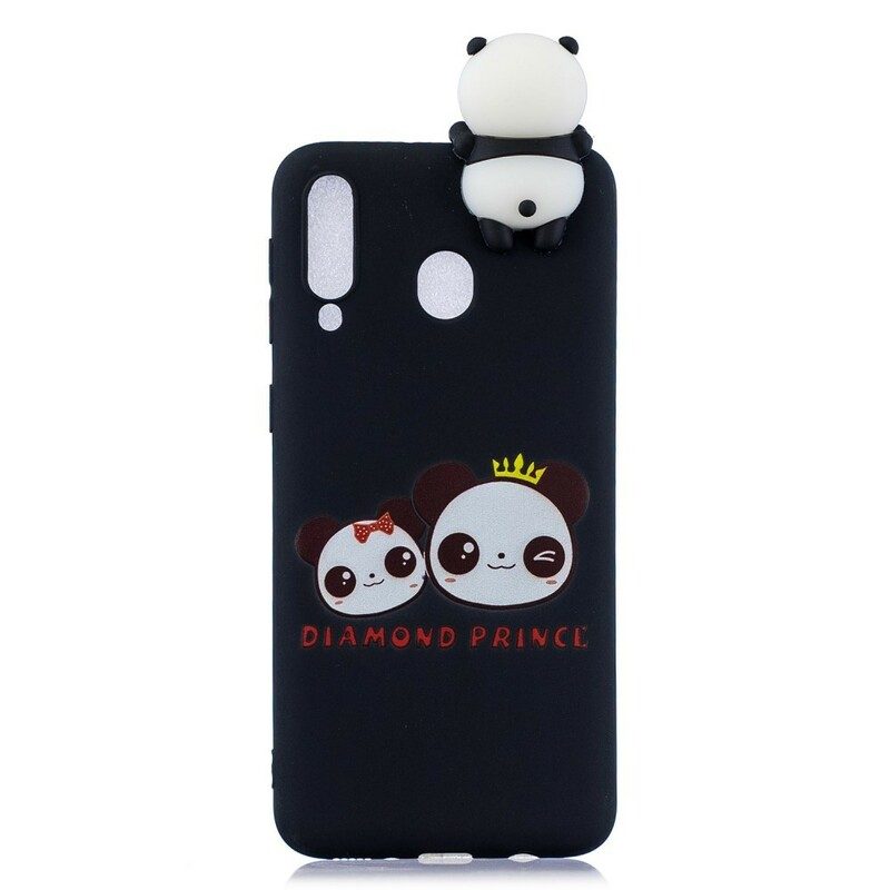 Hoesje voor Samsung Galaxy A40 3d Panda De Prins