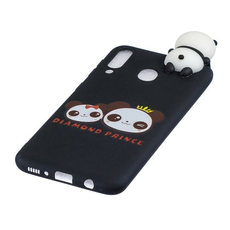 Hoesje voor Samsung Galaxy A40 3d Panda De Prins