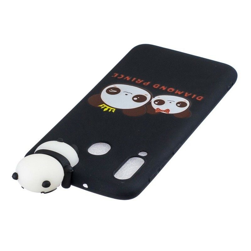 Hoesje voor Samsung Galaxy A40 3d Panda De Prins