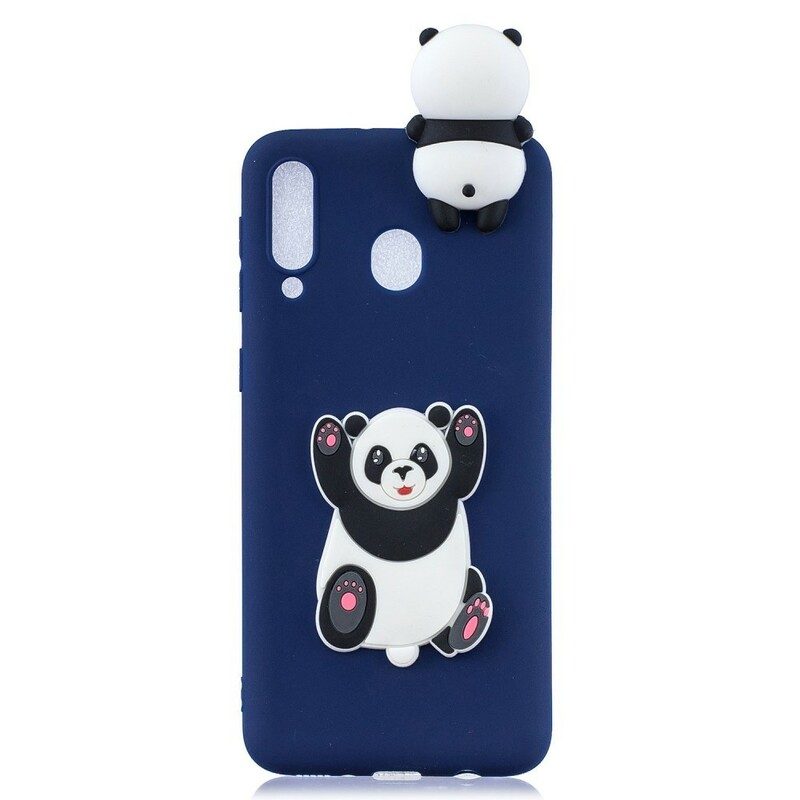 Hoesje voor Samsung Galaxy A40 3d Vette Panda