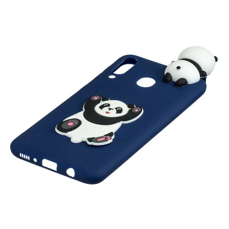 Hoesje voor Samsung Galaxy A40 3d Vette Panda