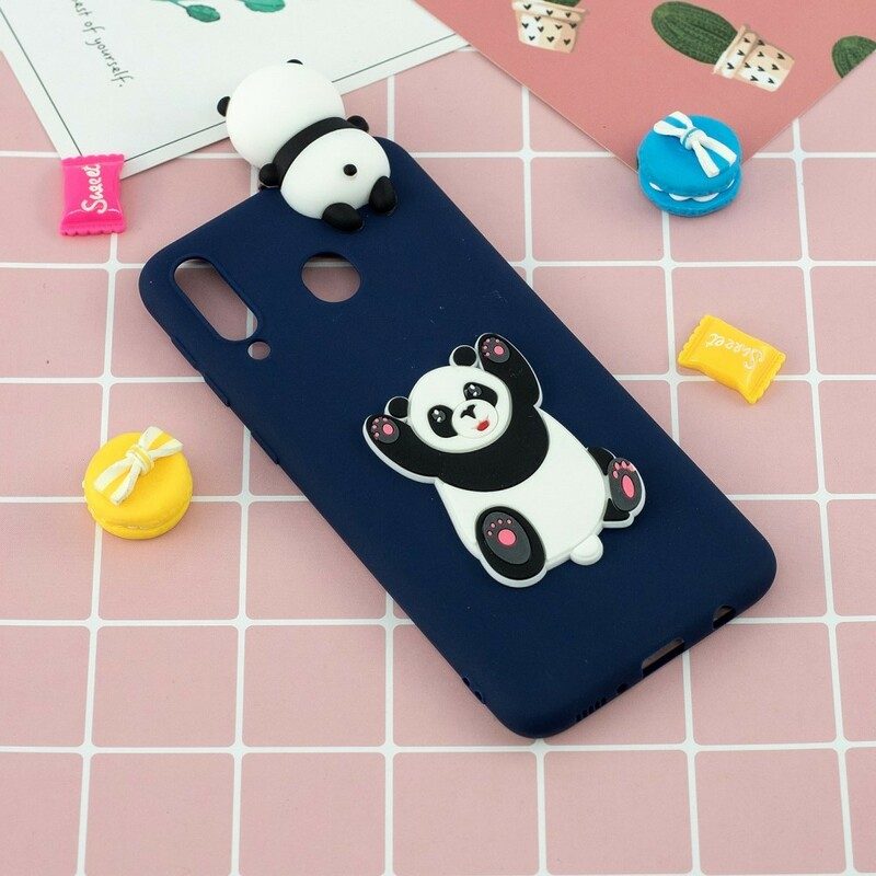 Hoesje voor Samsung Galaxy A40 3d Vette Panda