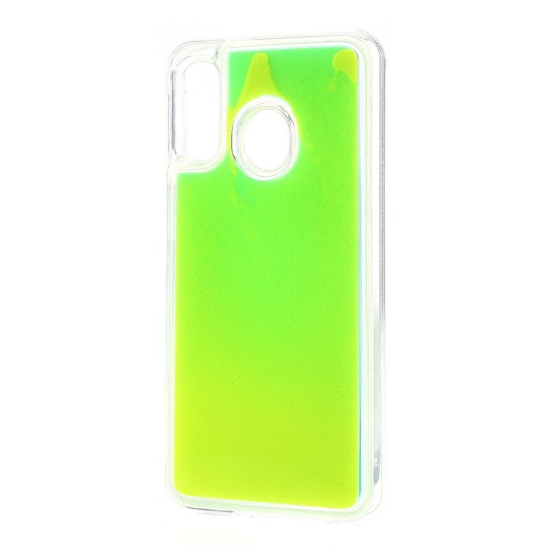 Hoesje voor Samsung Galaxy A40 Fluorescerend