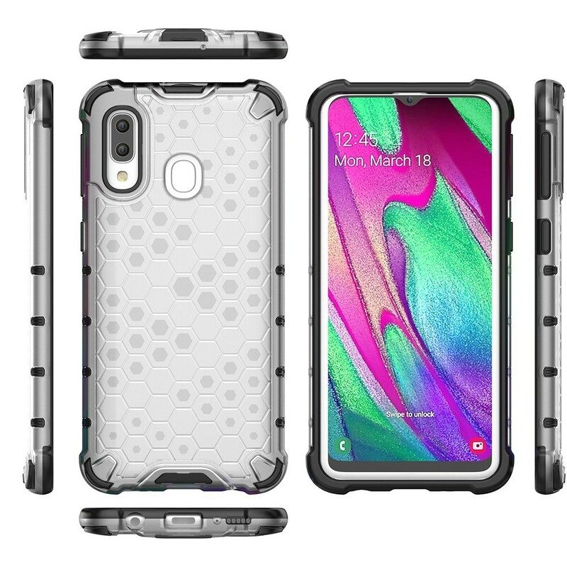 Hoesje voor Samsung Galaxy A40 Honingraatstijl