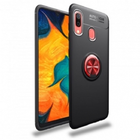 Hoesje voor Samsung Galaxy A40 Roterende Ring