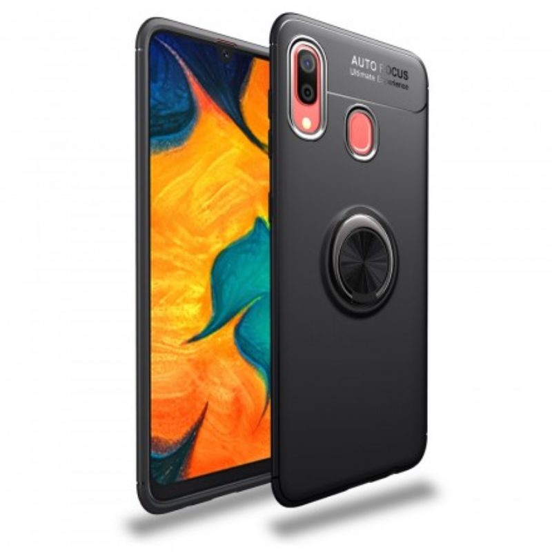 Hoesje voor Samsung Galaxy A40 Roterende Ring