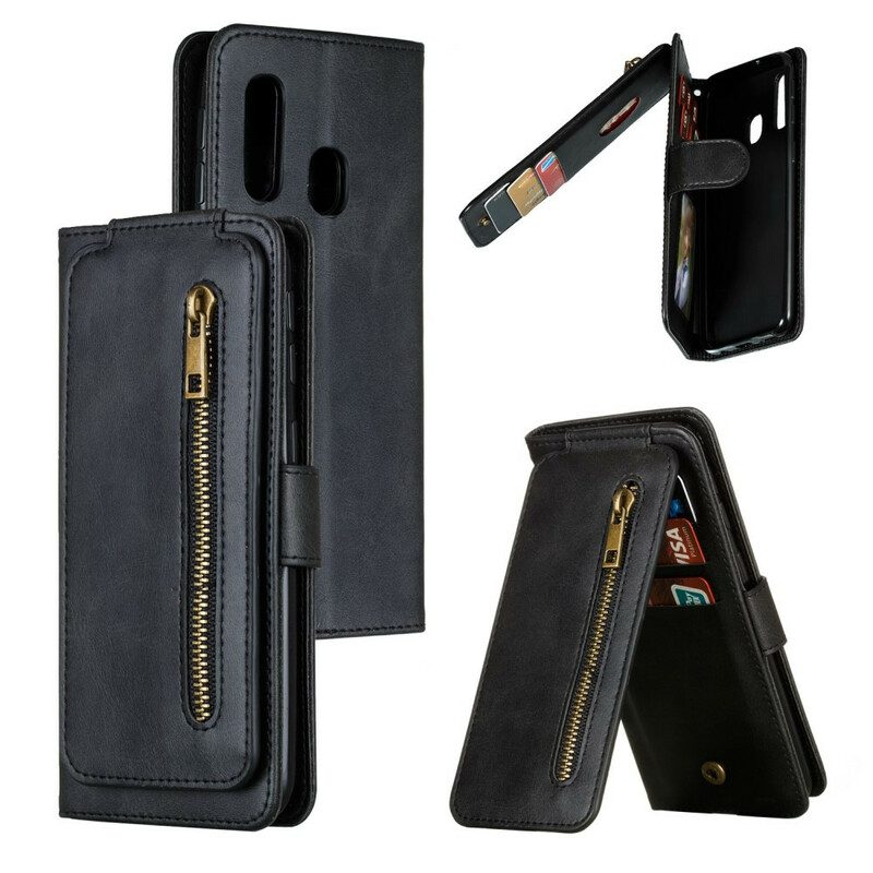 Leren Hoesje voor Samsung Galaxy A40 Met Ketting Lanyard-uitvoeringen