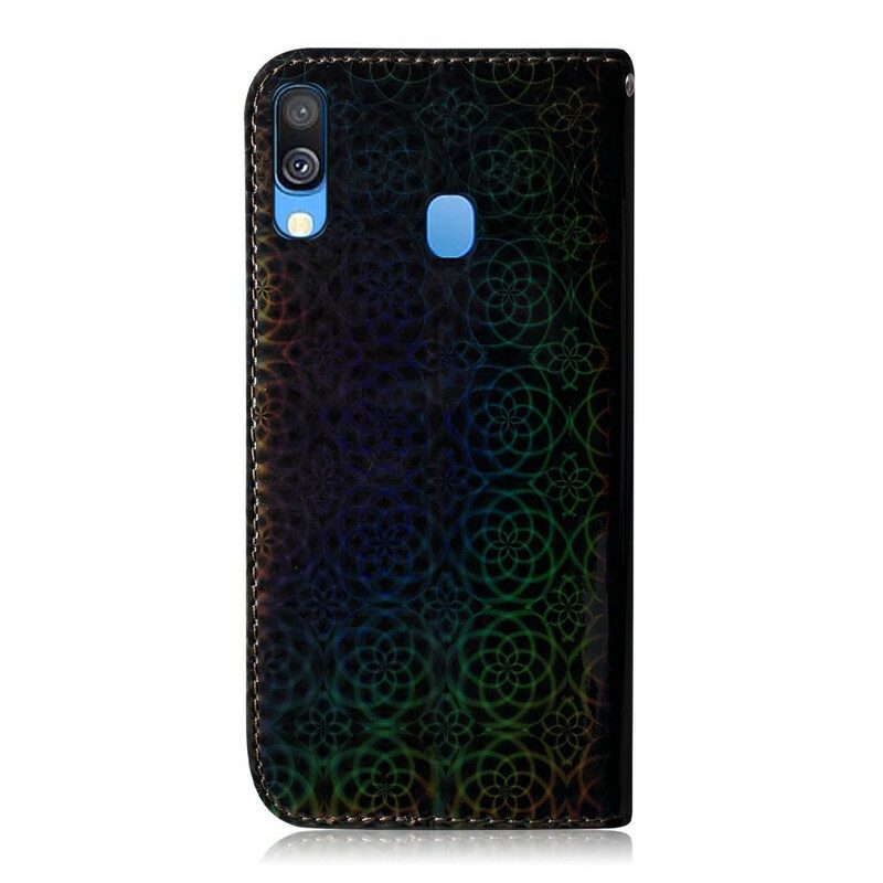 Leren Hoesje voor Samsung Galaxy A40 Pure Kleur