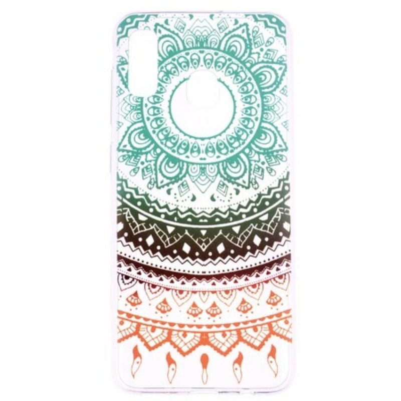 Telefoonhoesje voor Samsung Galaxy A40 Naadloze Kleurrijke Mandala