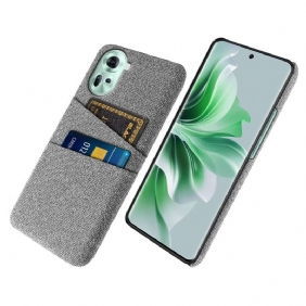 Case Hoesje Oppo Reno 11 5g Telefoonhoesje Stoffen Kaarthouder