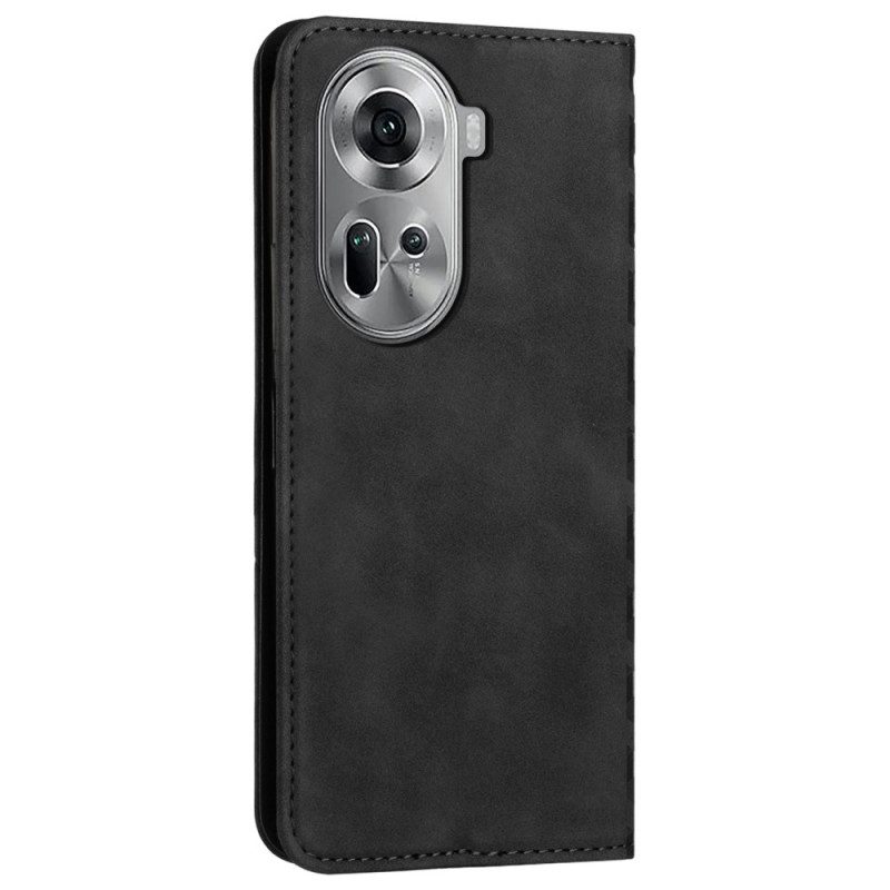 Folio-hoesje Oppo Reno 11 5g Diamanten Bescherming Hoesje