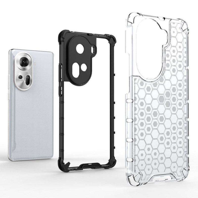 Hoesje Oppo Reno 11 5g Honingraat Bescherming Hoesje