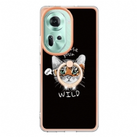 Hoesje Oppo Reno 11 5g Kat En Tijger