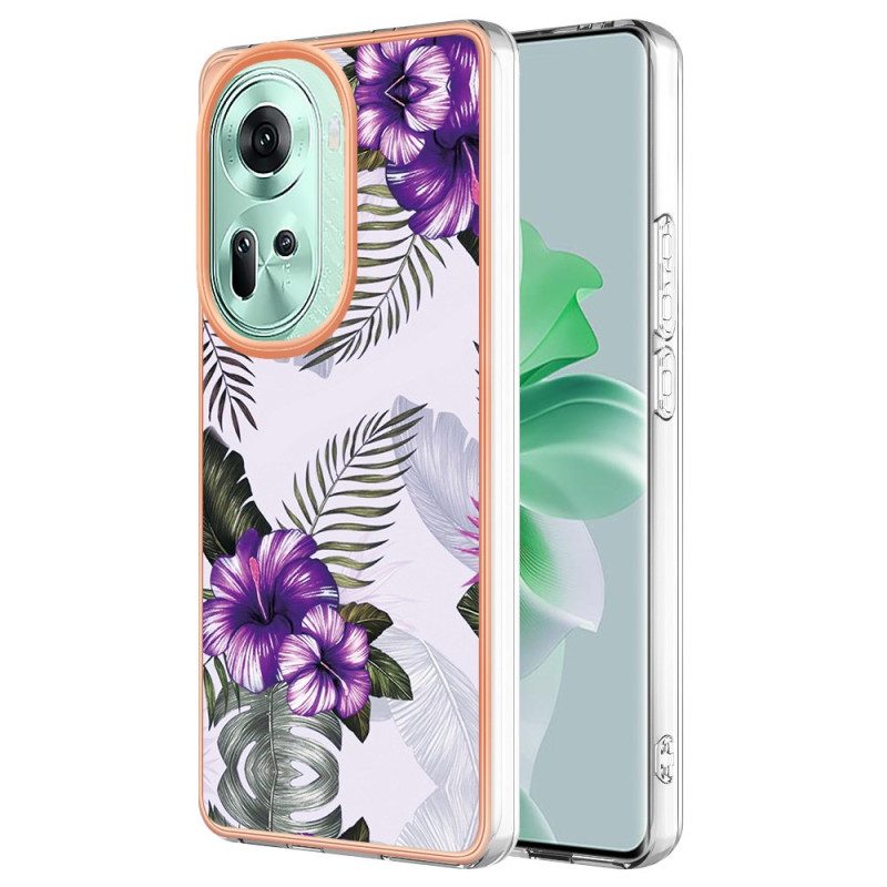 Hoesje Oppo Reno 11 5g Marmeren Variatie