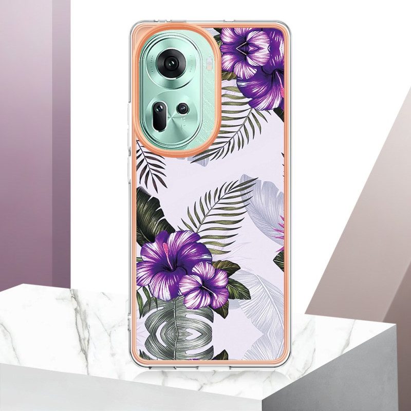 Hoesje Oppo Reno 11 5g Marmeren Variatie