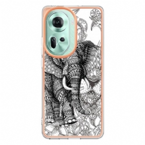 Hoesje Oppo Reno 11 5g Olifanttotem