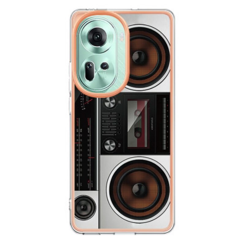 Hoesje Oppo Reno 11 5g Radio Bescherming Hoesje