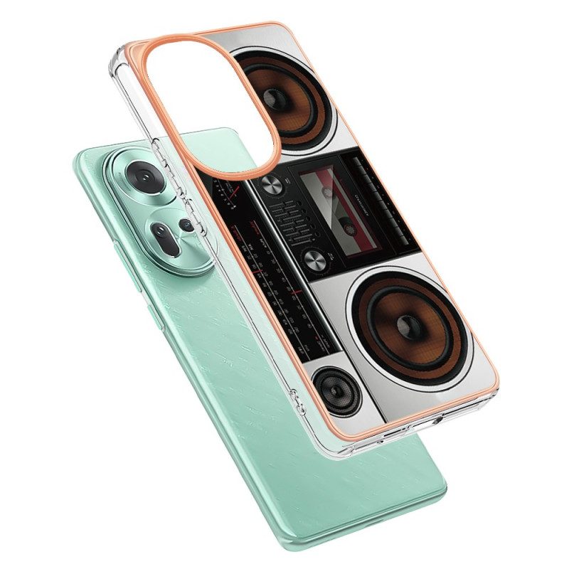 Hoesje Oppo Reno 11 5g Radio Bescherming Hoesje