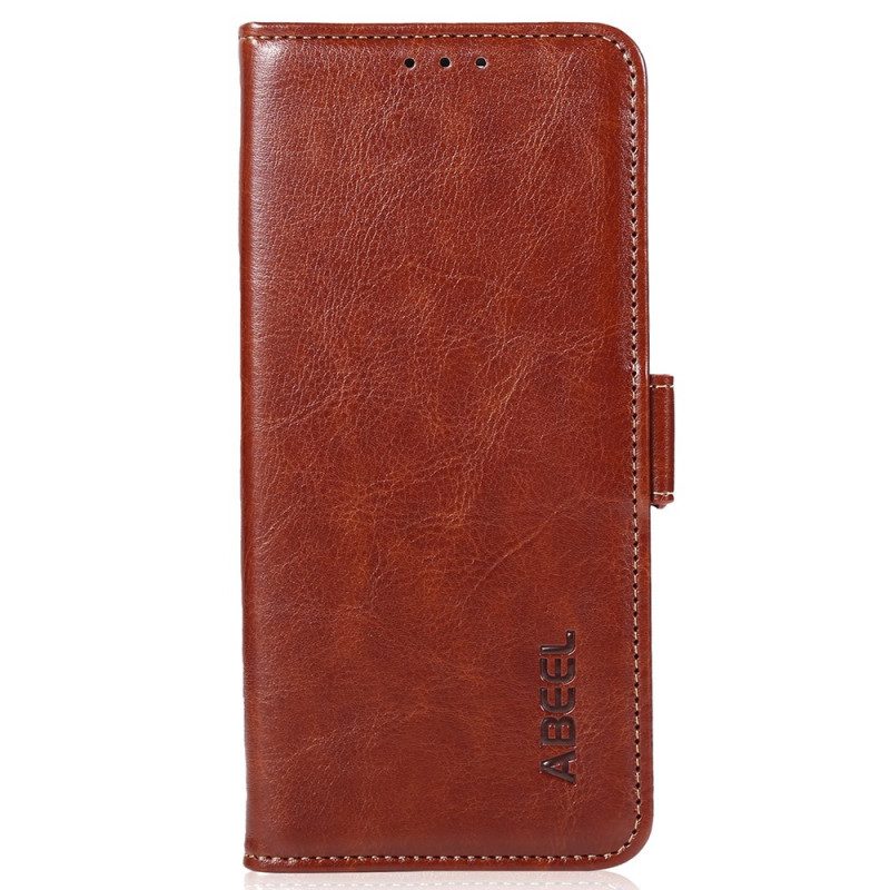 Leren Hoesje Oppo Reno 11 5g Abeel Bescherming Hoesje