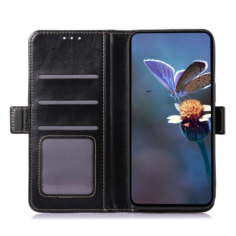 Leren Hoesje Oppo Reno 11 5g Abeel Bescherming Hoesje