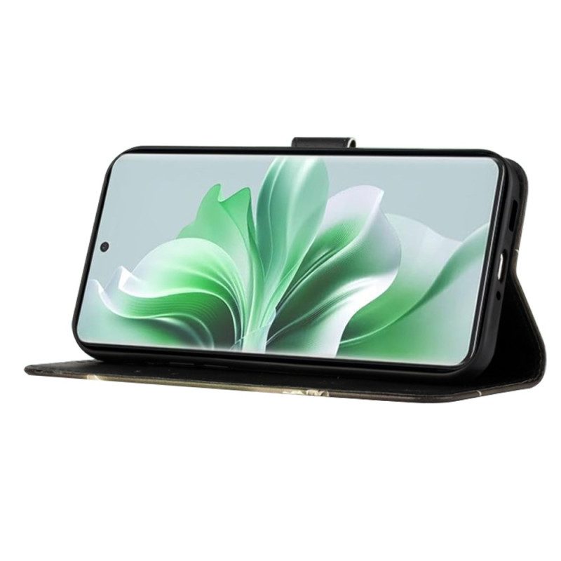 Leren Hoesje Oppo Reno 11 5g Bandrozen