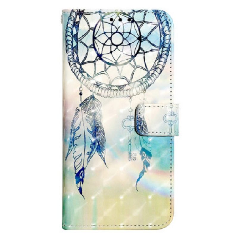 Leren Hoesje Voor Oppo Reno 11 5g Aquarel Dromenvanger