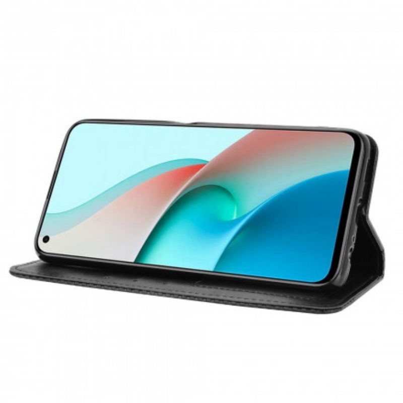 Bescherming Hoesje voor Xiaomi Redmi Note 9T Folio-hoesje Gestileerd Leereffect