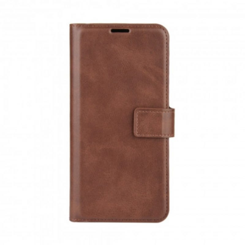 Folio-hoesje voor Xiaomi Redmi Note 9T Slank Extreem Leereffect