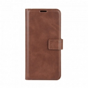 Folio-hoesje voor Xiaomi Redmi Note 9T Slank Extreem Leereffect