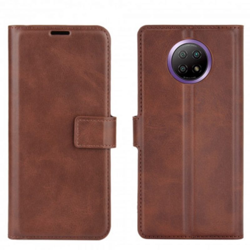 Folio-hoesje voor Xiaomi Redmi Note 9T Slank Extreem Leereffect