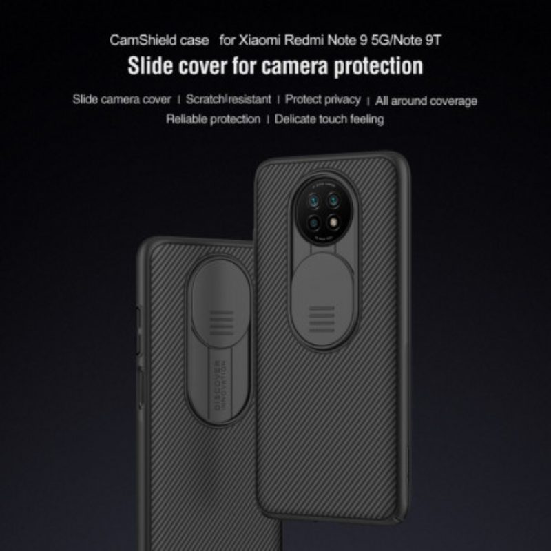 Hoesje voor Xiaomi Redmi Note 9T Nillkin Camshield-serie