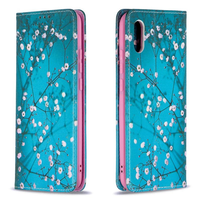 Bescherming Hoesje voor Xiaomi Redmi 9A Folio-hoesje Bloeiende Takken