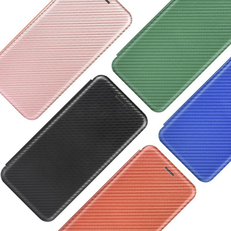 Bescherming Hoesje voor Xiaomi Redmi 9A Folio-hoesje Gekleurde Koolstofsilicone