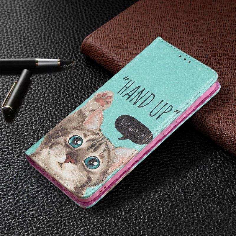 Bescherming Hoesje voor Xiaomi Redmi 9A Folio-hoesje Hand Omhoog