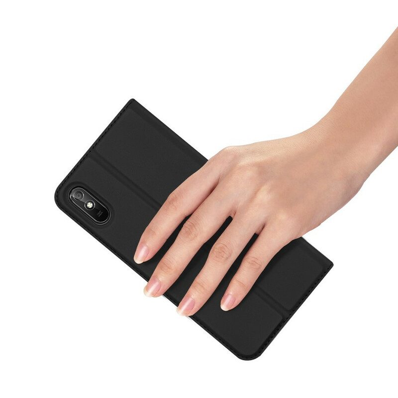 Bescherming Hoesje voor Xiaomi Redmi 9A Folio-hoesje Skinpro Dux Ducis