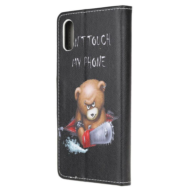 Flip Case voor Xiaomi Redmi 9A Gevaarlijke Beer