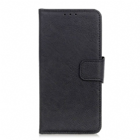 Flip Case voor Xiaomi Redmi 9A Lychee Textuur Plus