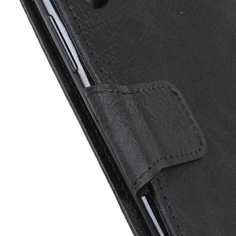 Flip Case voor Xiaomi Redmi 9A Lychee Textuur Plus