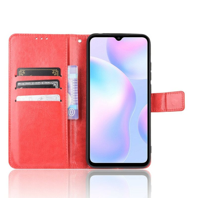 Folio-hoesje voor Xiaomi Redmi 9A Flitsend Kunstleer