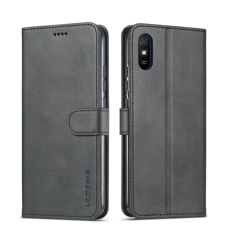 Folio-hoesje voor Xiaomi Redmi 9A Lc.imeeke Ledereffect