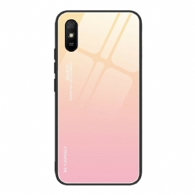 Hoesje voor Xiaomi Redmi 9A Gehard Glas Wees Jezelf