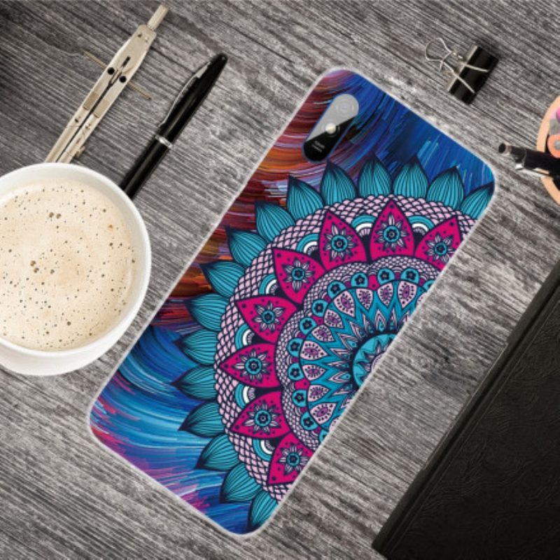 Hoesje voor Xiaomi Redmi 9A Kleurrijke Mandala