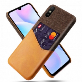 Hoesje voor Xiaomi Redmi 9A Ksq-kaarthouder