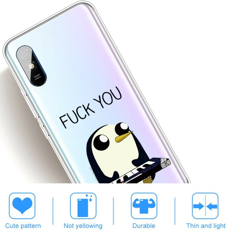 Hoesje voor Xiaomi Redmi 9A Pinguïn Neuk Je