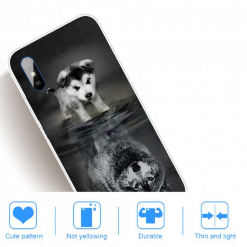 Hoesje voor Xiaomi Redmi 9A Puppy-droom