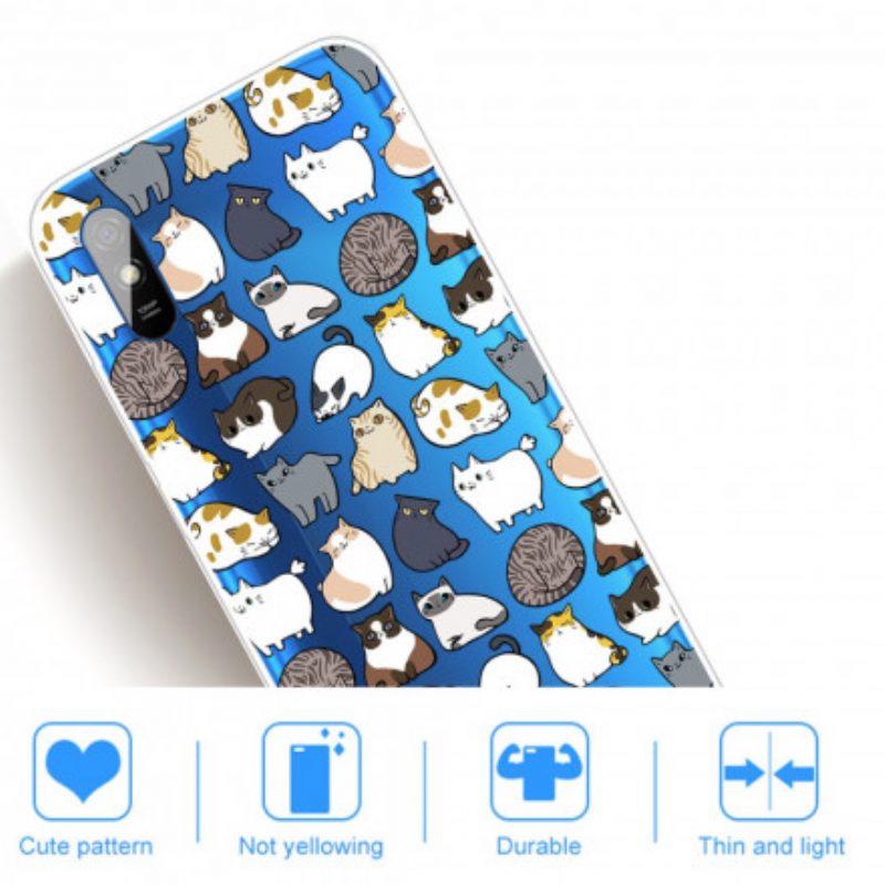 Hoesje voor Xiaomi Redmi 9A Topkatten