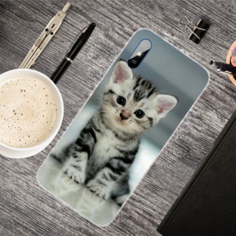 Telefoonhoesje voor Xiaomi Redmi 9A Katje Katje