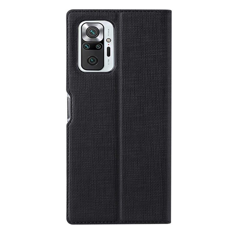 Bescherming Hoesje voor Xiaomi Redmi Note 10 Pro Folio-hoesje Getextureerde Vili Dmx