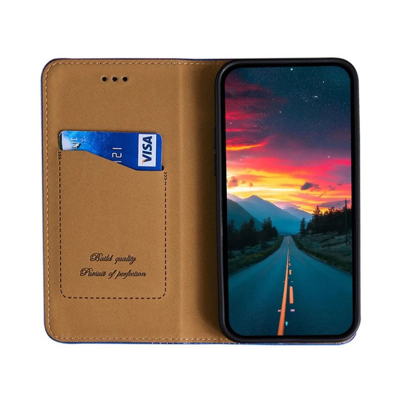 Bescherming Hoesje voor Xiaomi Redmi Note 10 Pro Folio-hoesje Litchi Split Lederen Stiksels